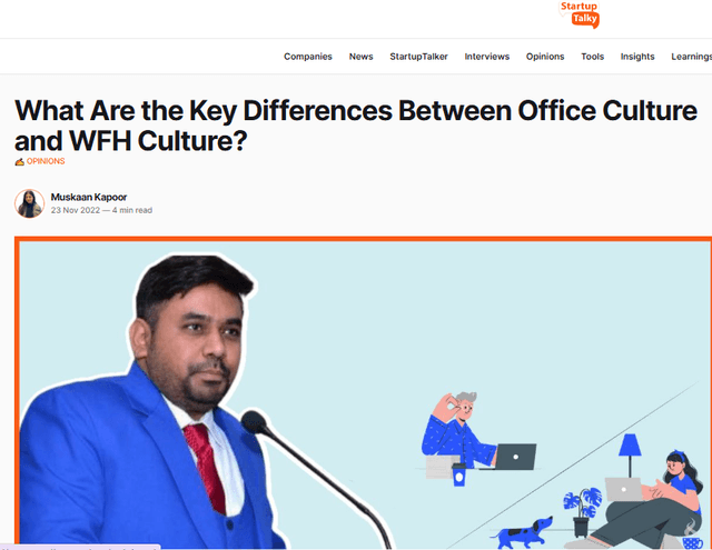 What Are the Key Differences Between Office Culture and WFH Culture?