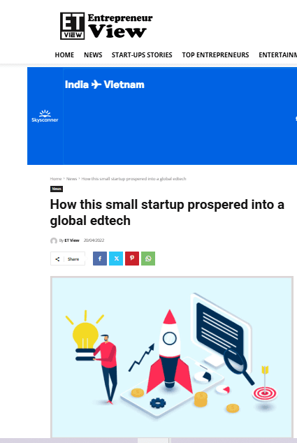 How this small startup prospered into a global edtech