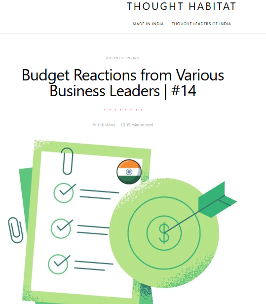 Budget Reactions from Various Business Leaders | #14