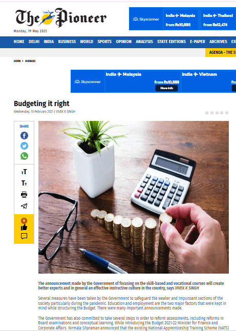 Budgeting it right